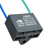 CBB61 2-Wire Ceiling Fan Capacitor Replacement 8uf 250VAC