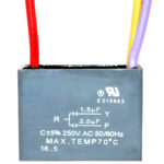CBB61 3-Wire Ceiling Fan Capacitor Replacement 1.5uf 2.5uf 250VAC