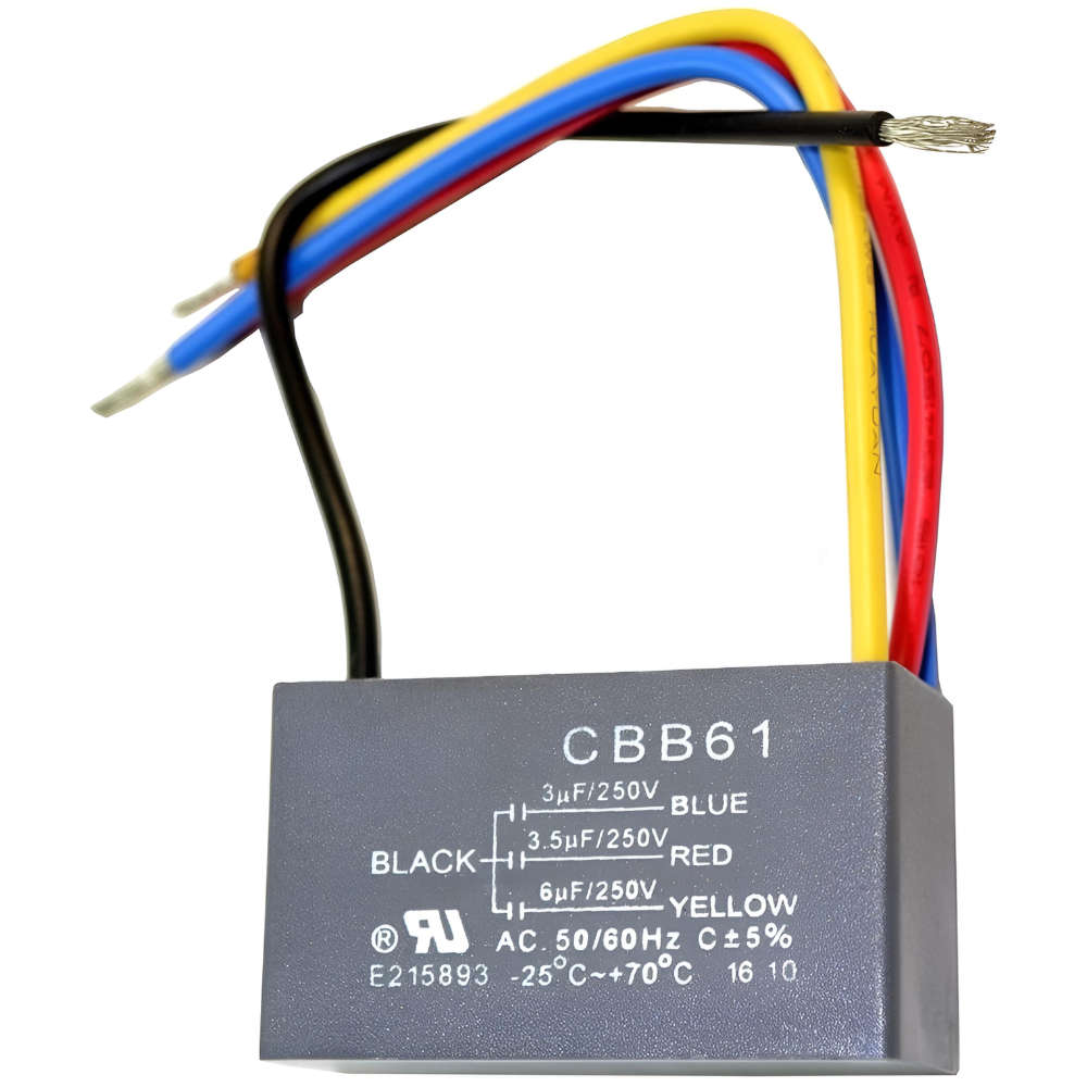 ceiling-fan-capactior-CBB61-4-wire-3uF-35uf-6uf-1 4-Wire 3uF 3.5uF 6uF Ceiling Fan Motor Capacitor Replacement CBB61 250VAC