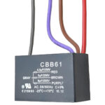 CBB61 4-Wire Ceiling Fan Capacitor Replacement 4.5uF + 5uF + 6uF