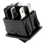 Zing Ear ZE-235-2 Rocker Switch for electric space heaters (bottom view)