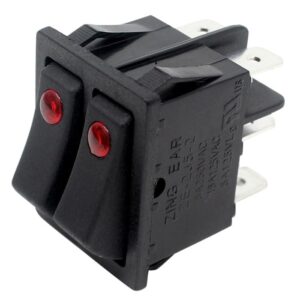 Zing Ear ZE-235-2 Rocker Switch for electric space heaters (UL recognized)