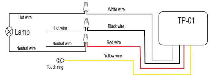 Zing Ear Tp 01 Zh Wiring Diagram, How To Replace A Touch Lamp Switch