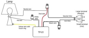 Zing Ear TP-01 ZH Wiring Diagram - CeilingFanSwitch.com