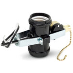 Zing Ear ZE-310 Lamp Holder with ZE-109M Pull Chain Switch