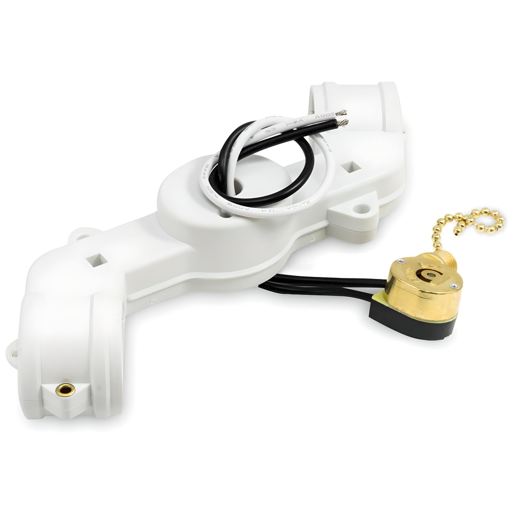 Zing Ear ZE-310DH Lamp Holder with ZE-109M Pull Chain Switch