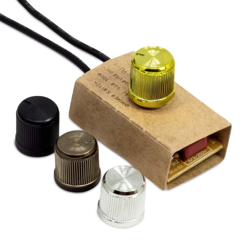 Zing Ear ZE602 Plug In Rotary Lamp Dimmer Switch 150Watt
