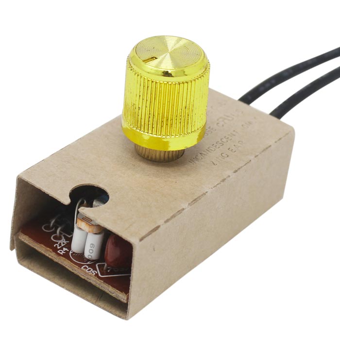 Zing Ear Ze 03se Lamp Dimmer Photoelectric Photocell Light Switch Zing Ear Ze 03se Gold Turn Knob