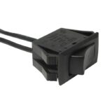 Zing Ear ZE-204 Rocker Switch (Black) - Side