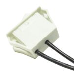 Zing Ear ZE-204 Rocker Switch (White) - Back