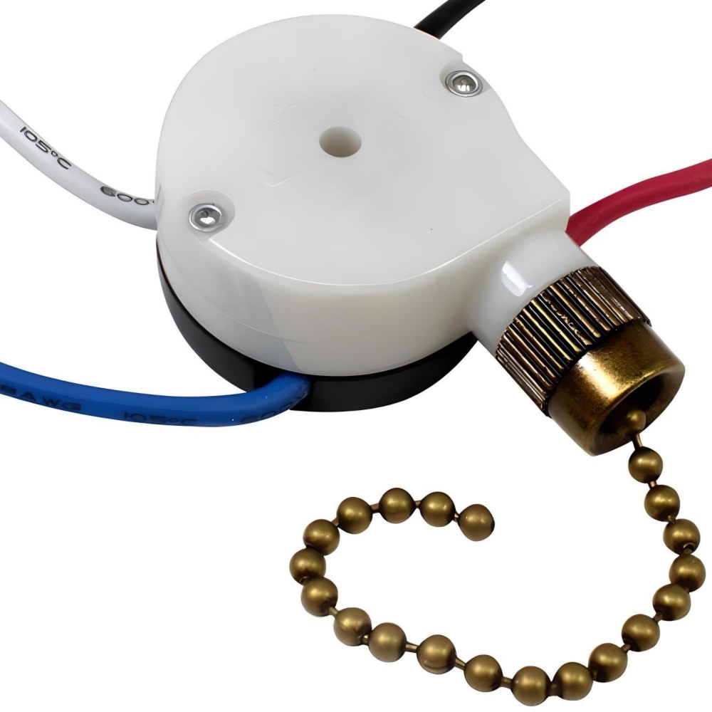 Zing Ear ZE-208S E89885 4 Wire 3 Speed Fan Switch