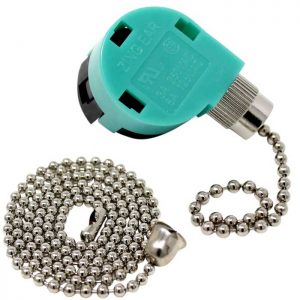 Zing Ear ZE-268s6 3 Speed 4 Wire Ceiling Fan Pull Chain Switch