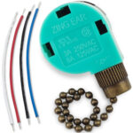 Zing Ear ZE-268S6 3 speed 4 wire fan control switch - bronze
