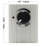 Zing Ear ZE-602 Plug-in Dimmer Switch - Dimensions