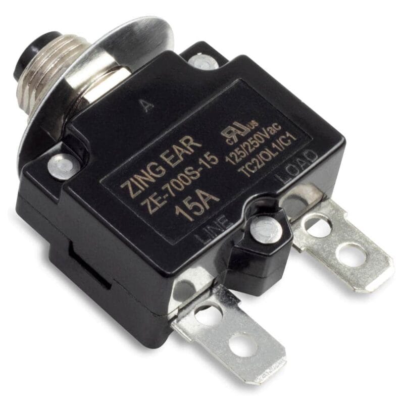 Zing Ear ZE-700s-15 MH Push Button Circuit Breaker