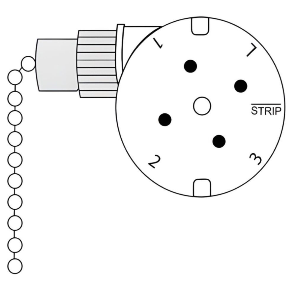 Zing Ear ZE208S 4 Wire 3 Speed Ceiling Fan Switch Replacement